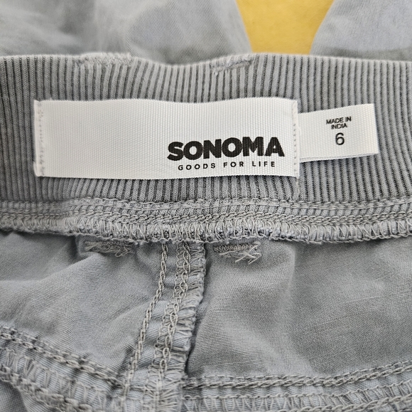 Sonoma Steel Blue Cargo Capris - Picture 7 of 8